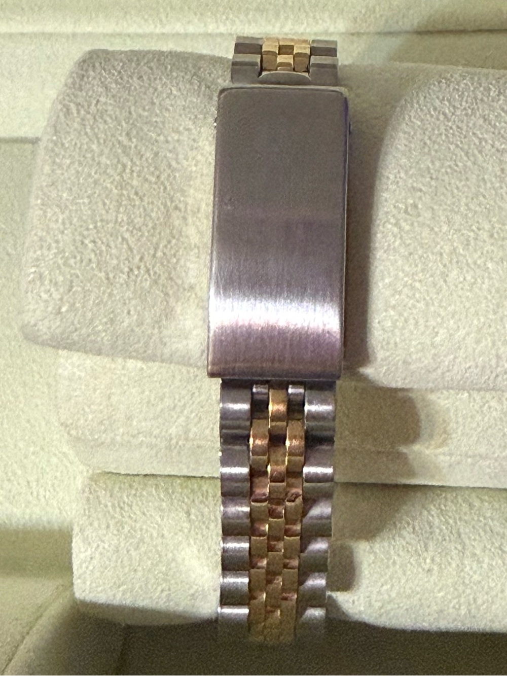 AUTHENTIC 24mm Rolex Oyster Perpetual  MotherPearl Dial Diamonds Jubilee watch - Picture 13 of 16